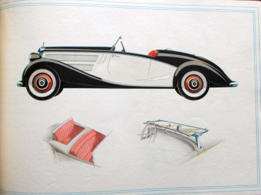 Mercedes-Benz 170 V Modelprogram 1938 Carbrochure (2389)